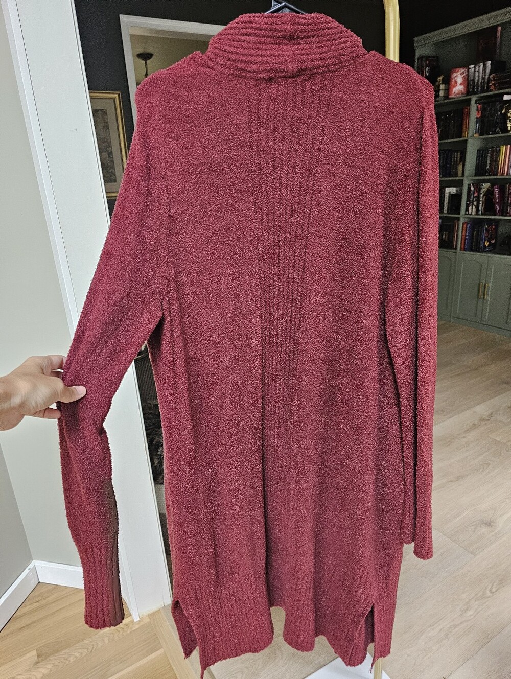 Barefoot Dreams Cozychic Lite Knit Petite XL Catalina Cardi - Picture 7 of 10